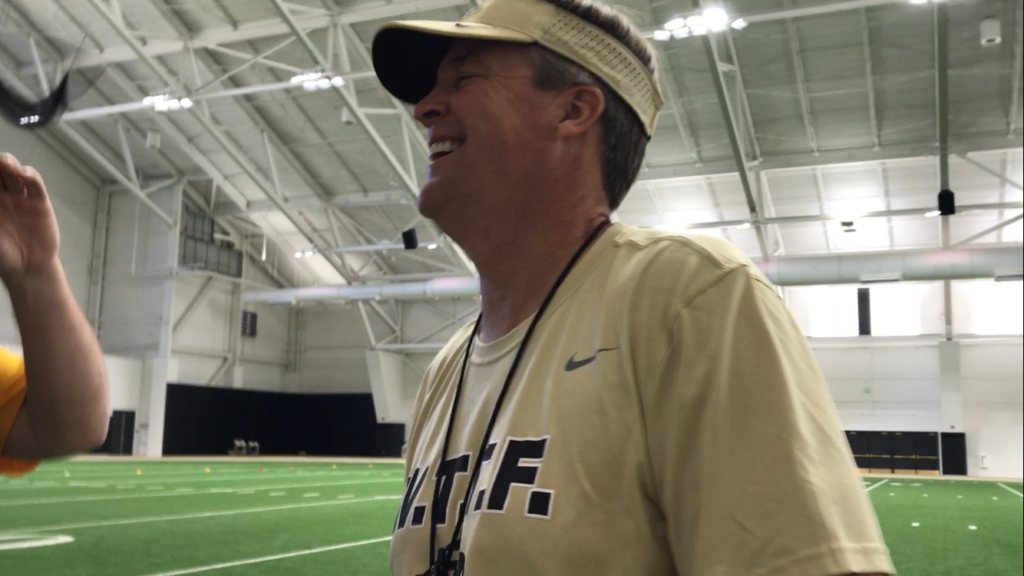 WATCH: Mike MacIntyre keyed in on Bruins