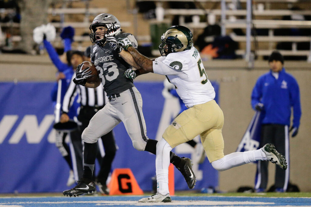 Air Force runs over Colorado State in historic shootout
