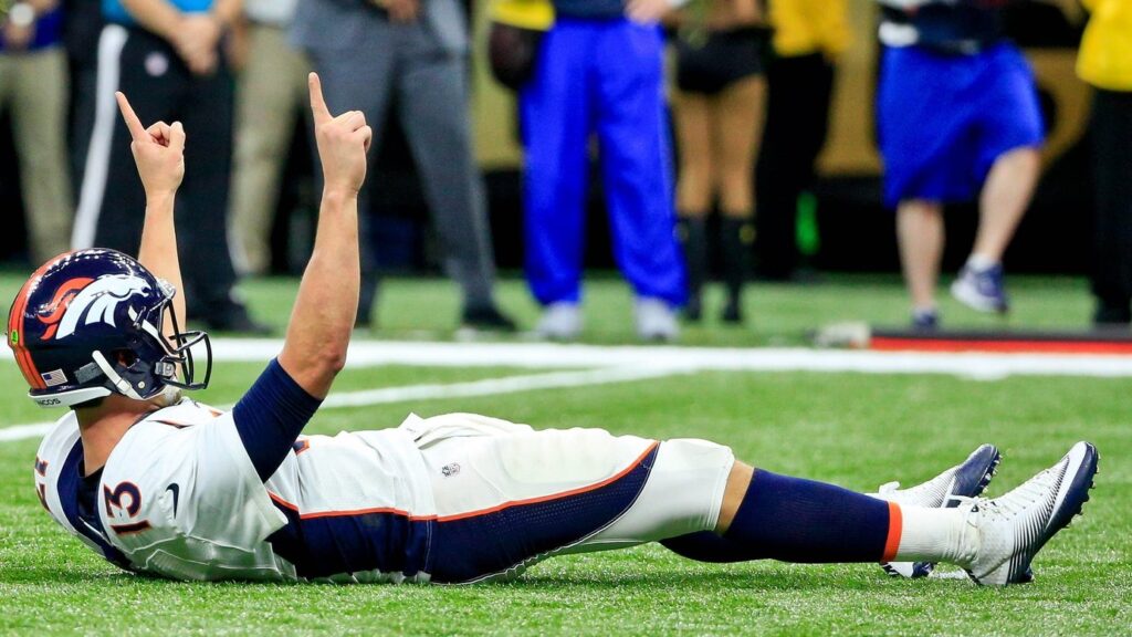 Sunday was opposite day for the Denver Broncos