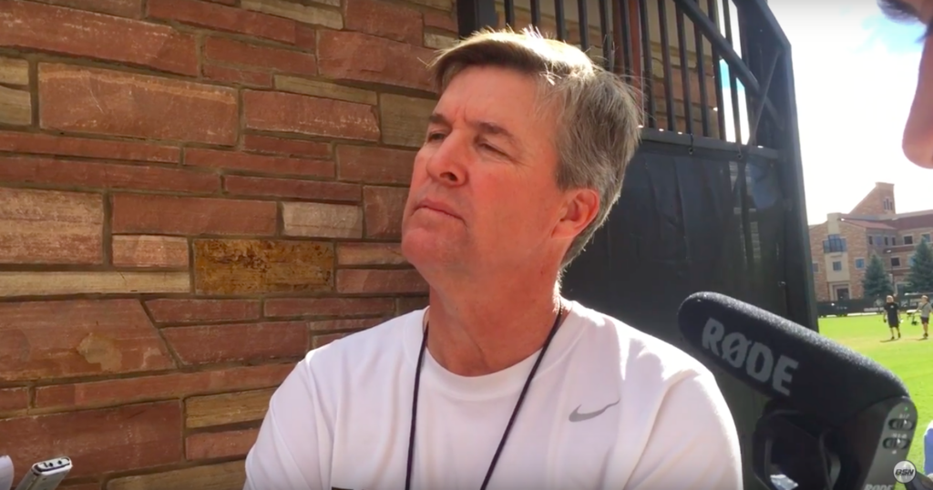 WATCH: Mike MacIntyre trying to embrace the moment