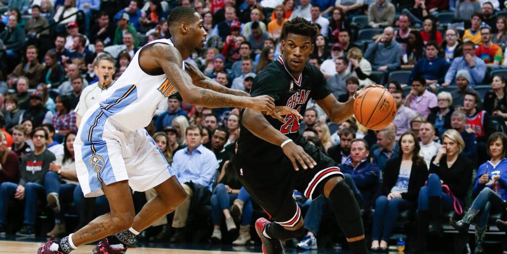 Nuggets welcome in Jimmy Butler, Dwyane Wade, look to tame red-hot Bulls