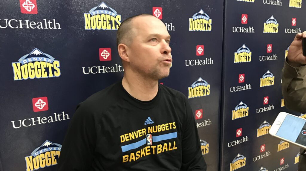 “When the ball is in his hands good things happen.”: Malone, Nuggets making an effort to play through Jokic