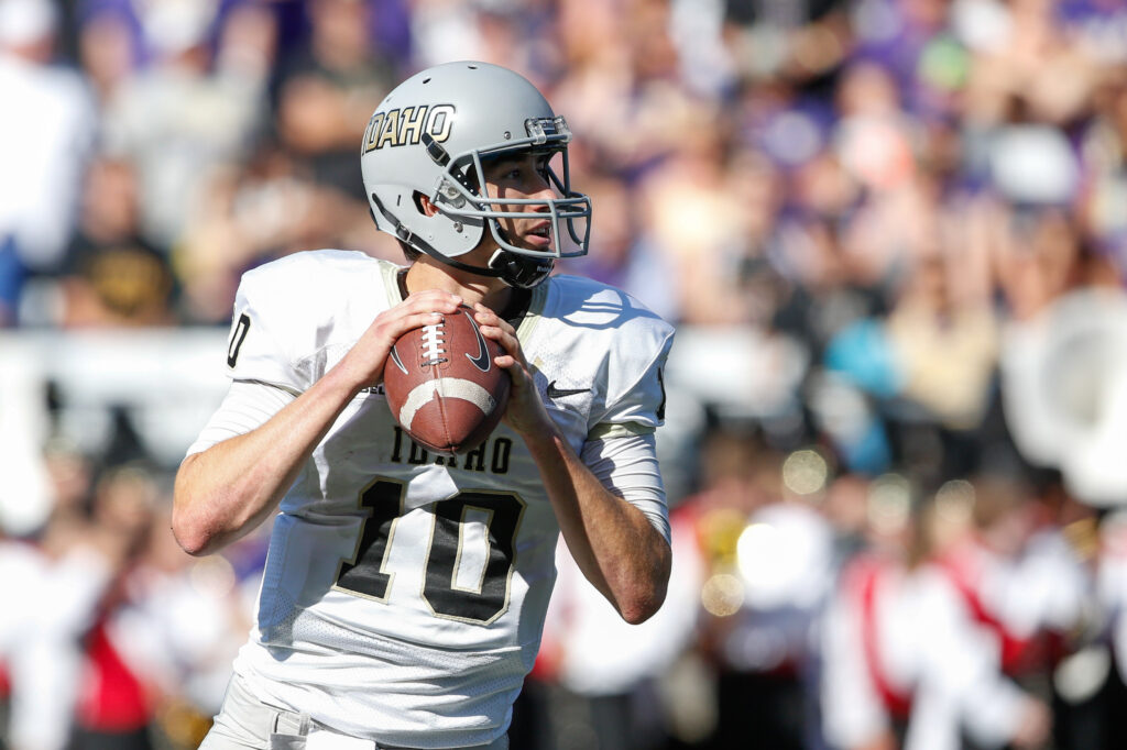 “Heady” Idaho quarterback, tight end duo have attention of Mike Bobo