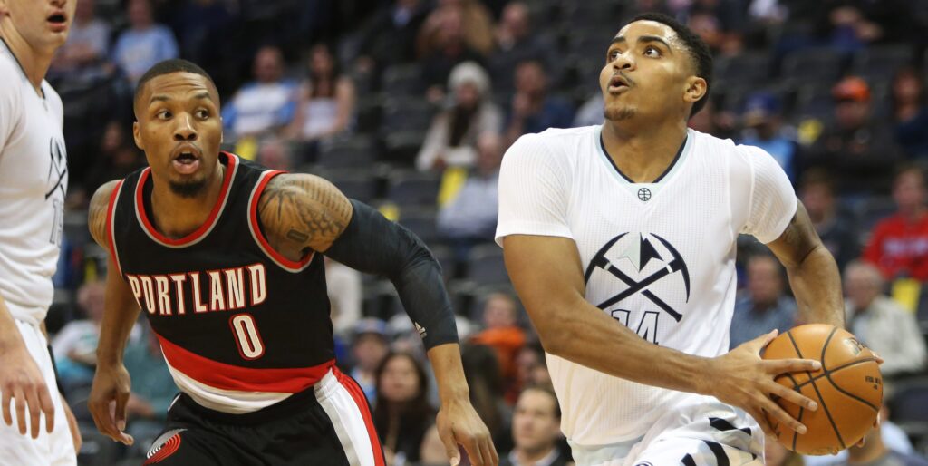 Nuggets’ new-look starting lineup comes out firing, Denver cruises to win over Trailblazers
