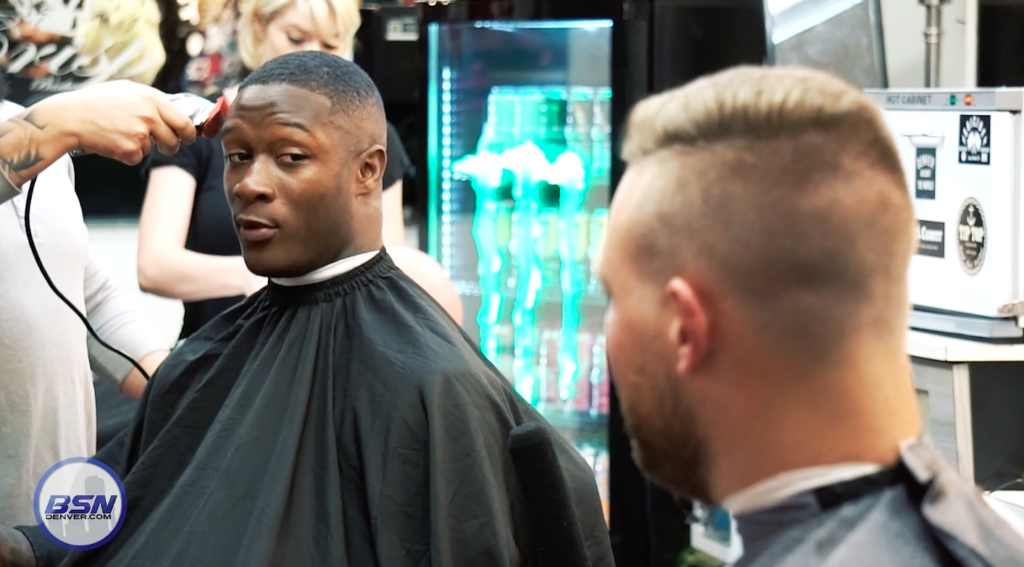 The Weekly Cut: A day at Crisp Barber Shop with Broncos’ Will Parks (Pt. 2)