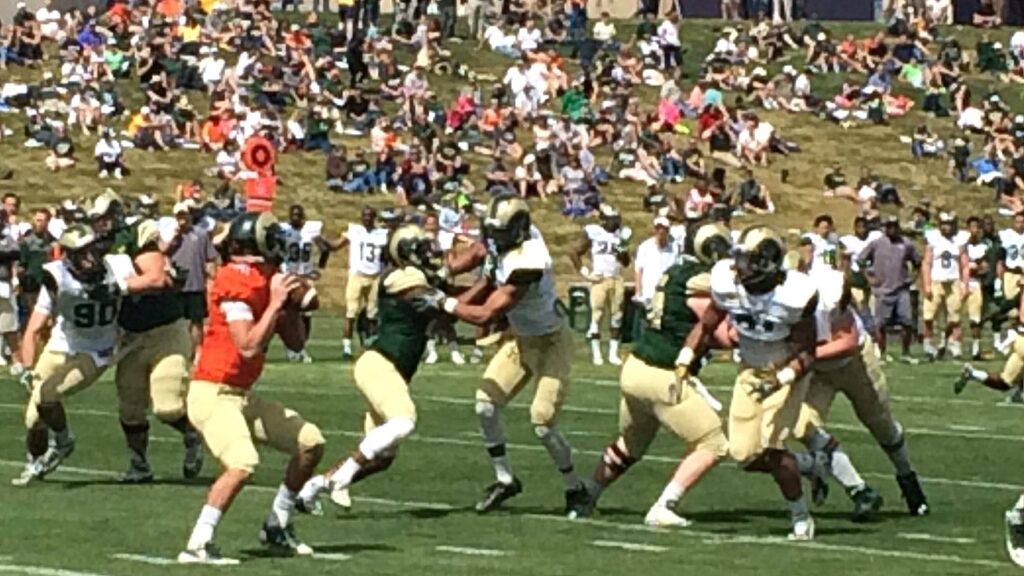 Colorado State’s spring scrimmage at Dove Valley a learning experience