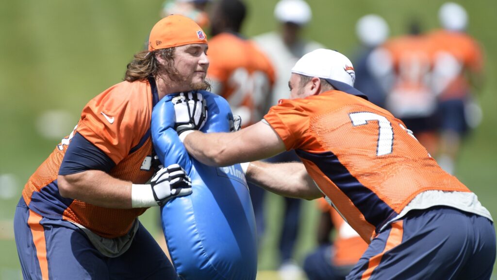 Gary Kubiak: Denver Broncos o-line to be competitive throughout camp
