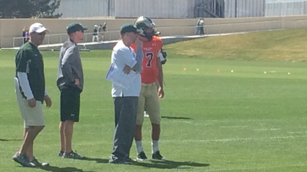 Mike Bobo rewards his Rams with a treat