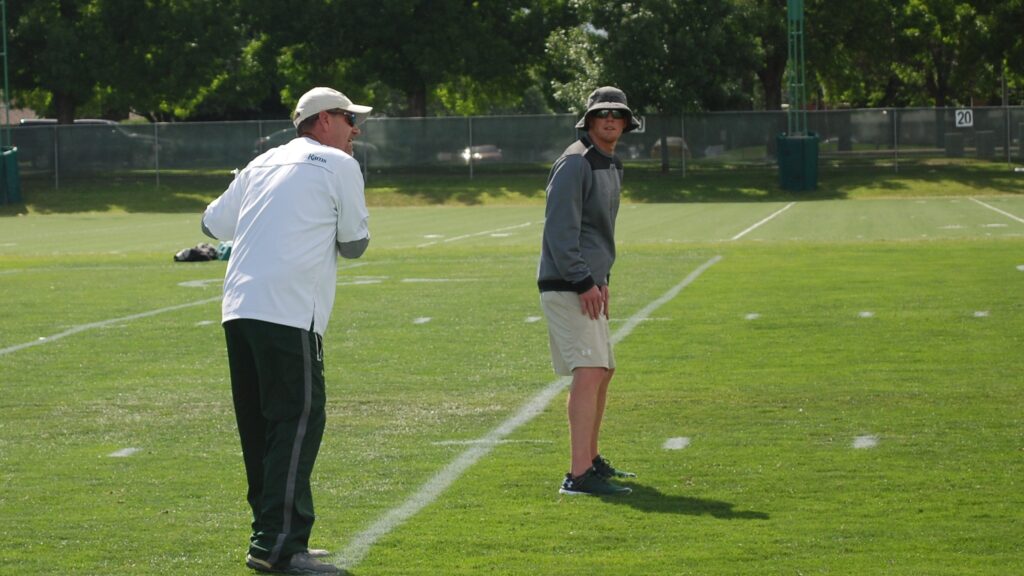 CSU head coach Mike Bobo is bringing the heat to fall camp