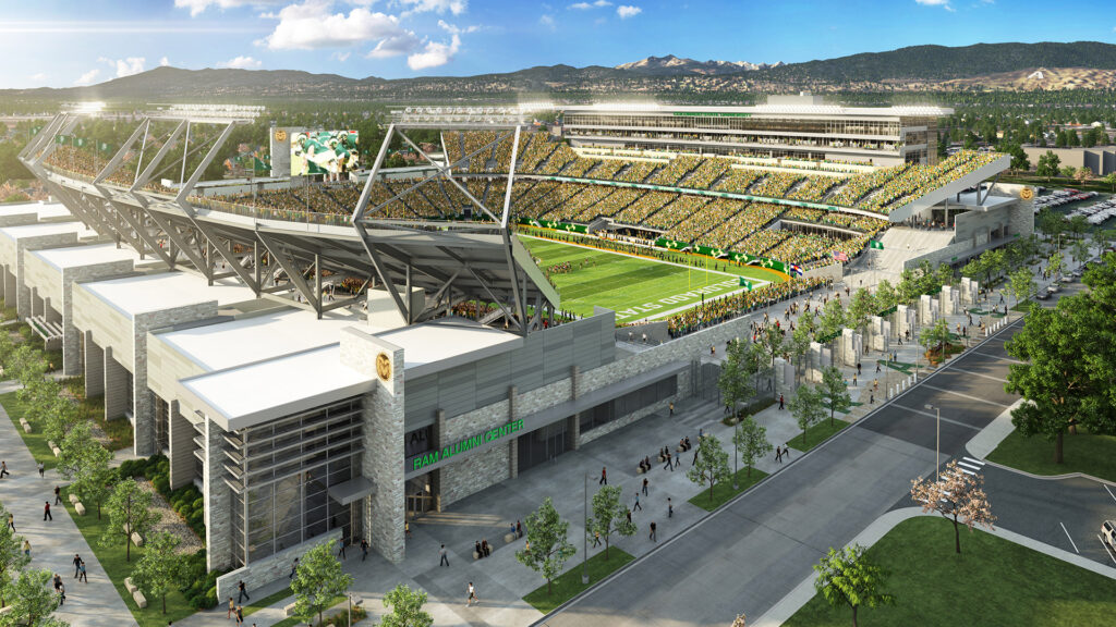 Colorado State University’s new stadium is a die-hard fan’s dream