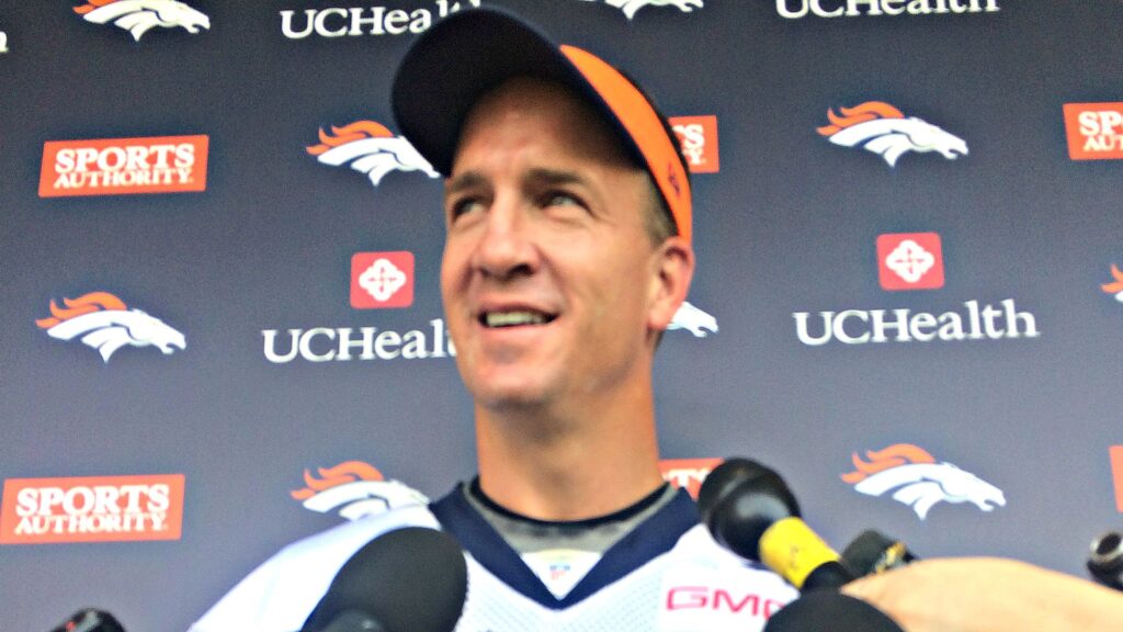 Peyton Manning wants to play as long as he can this week