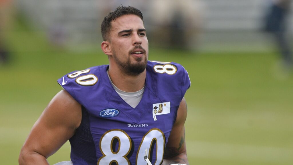 Must-see video: Crockett Gillmore sensationally scores in NFL