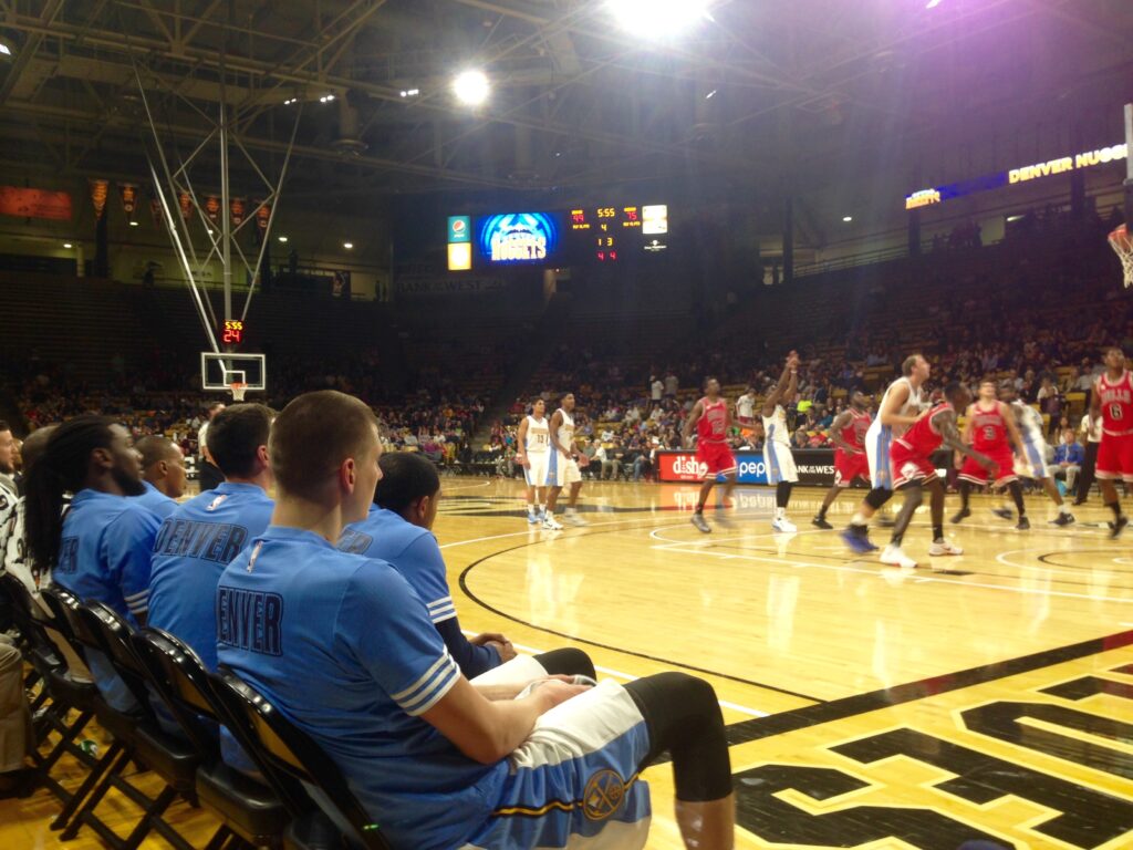 CU Buffs host Nuggets victory over Bulls