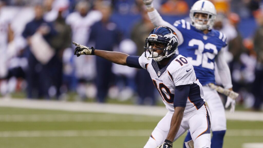 WATCH: Emmanuel Sanders’ tremendous touchdown vs. Colts