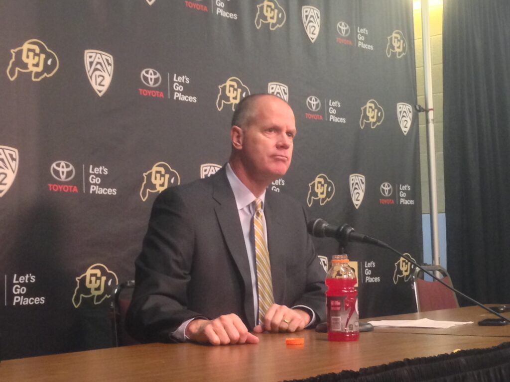 WATCH: CU Buffs Tad Boyle postgame