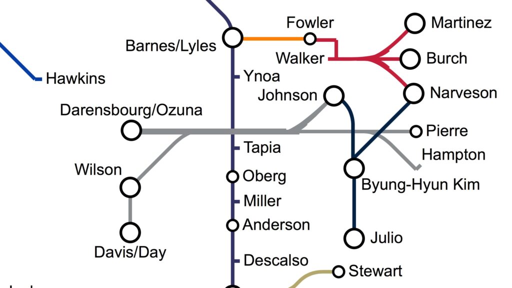 Colorado Rockies roster route map