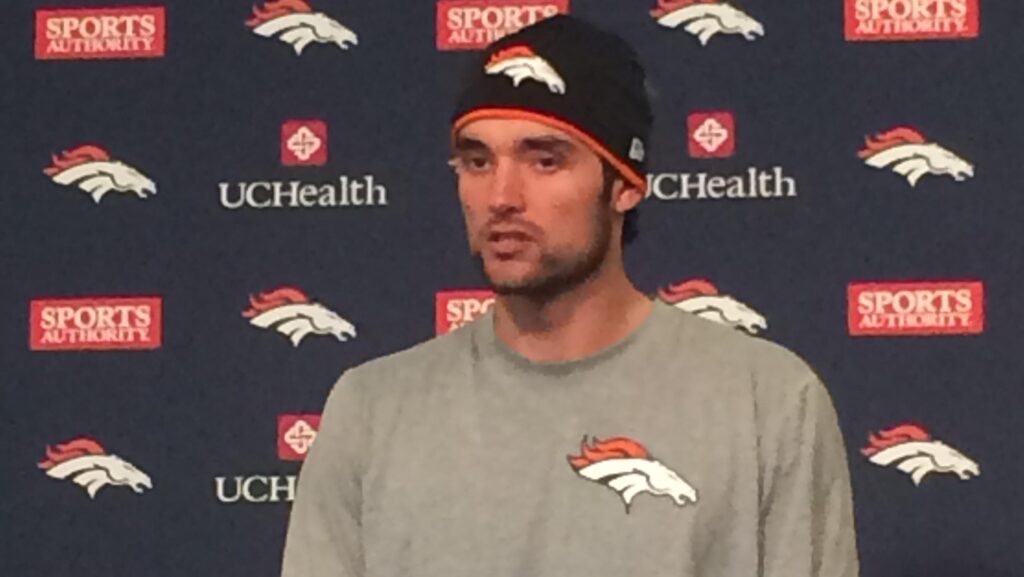 Brock Osweiler “It’s a little different seeing Peyton run the scout team”