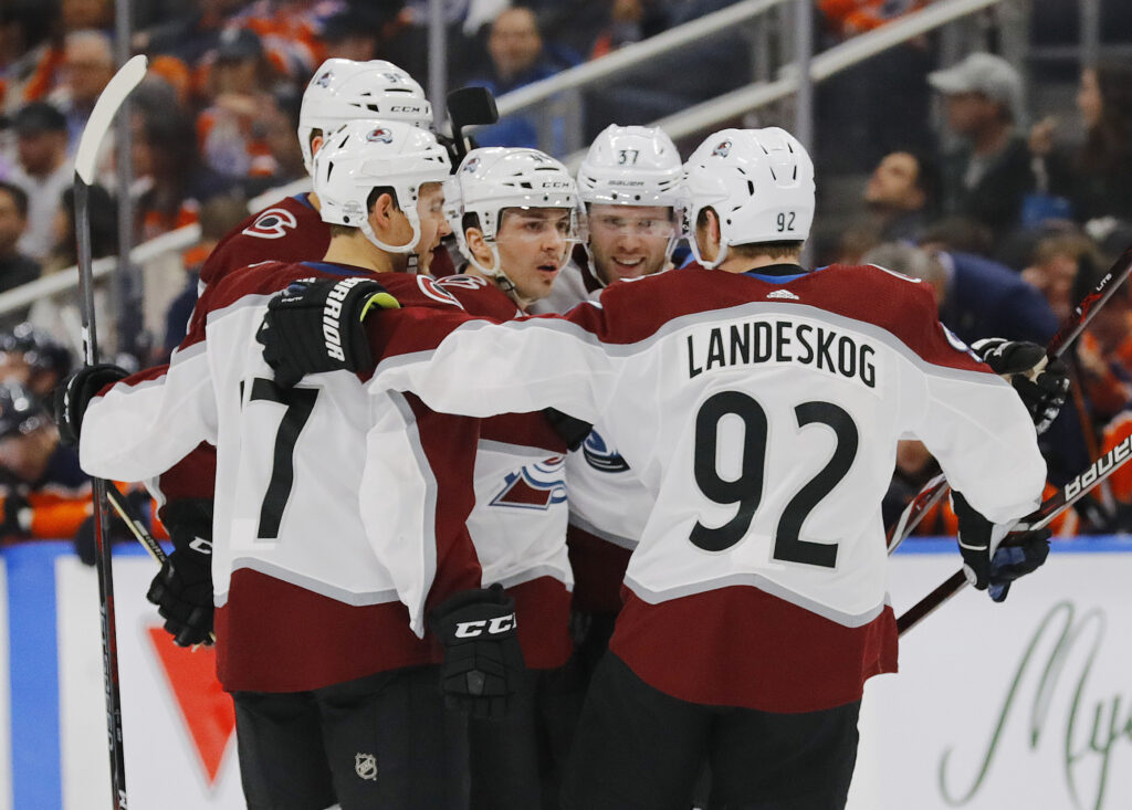 Inside the Avalanche Locker Room: Jubilation in Edmonton