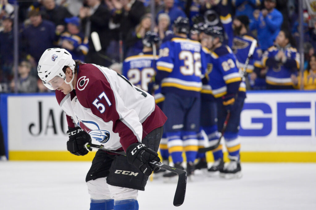 The Avs are teetering on the edge of a familiar cliff