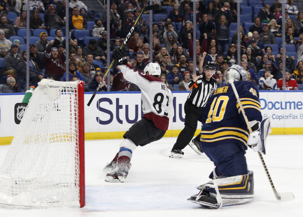 Avs almost bumble it away, but hold on to beat Buffalo