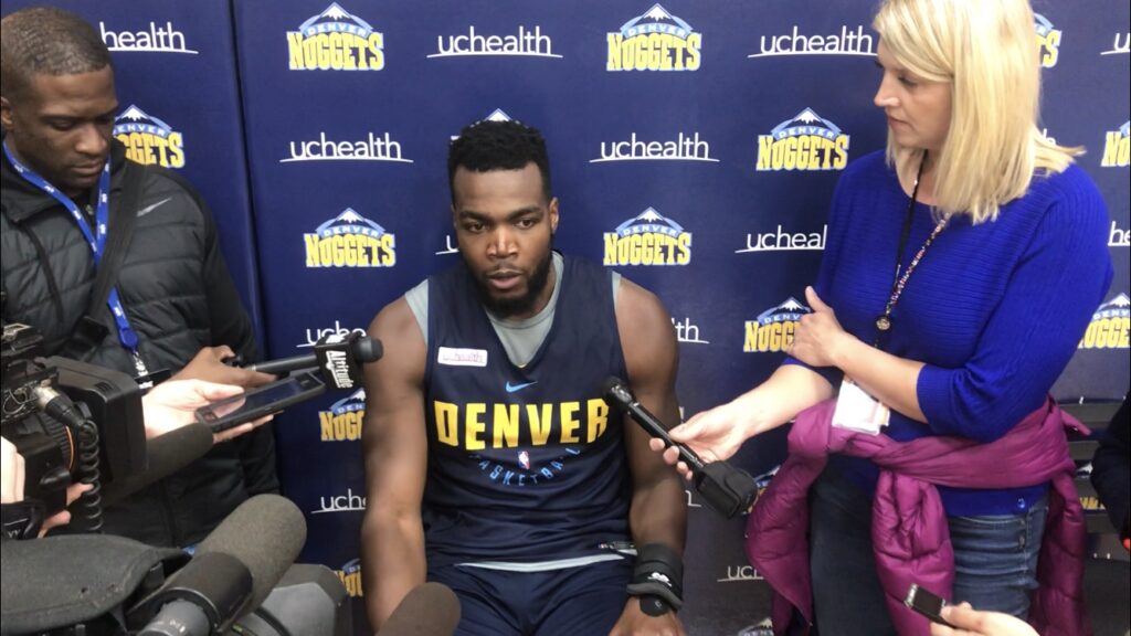 Paul Millsap returns to Nuggets’ practice but is still “weeks” away from playing in games