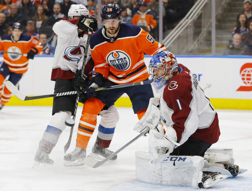 Avs get point, but get deserved loss after one-period effort in Edmonton