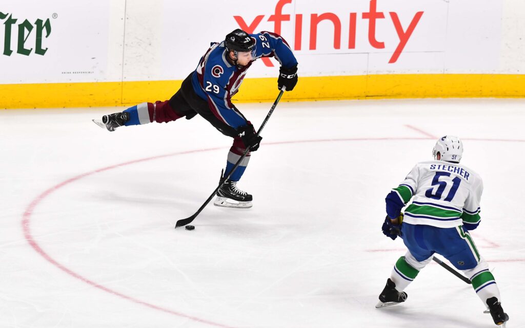 Avalanche-Canucks player grades: MacK back on attack