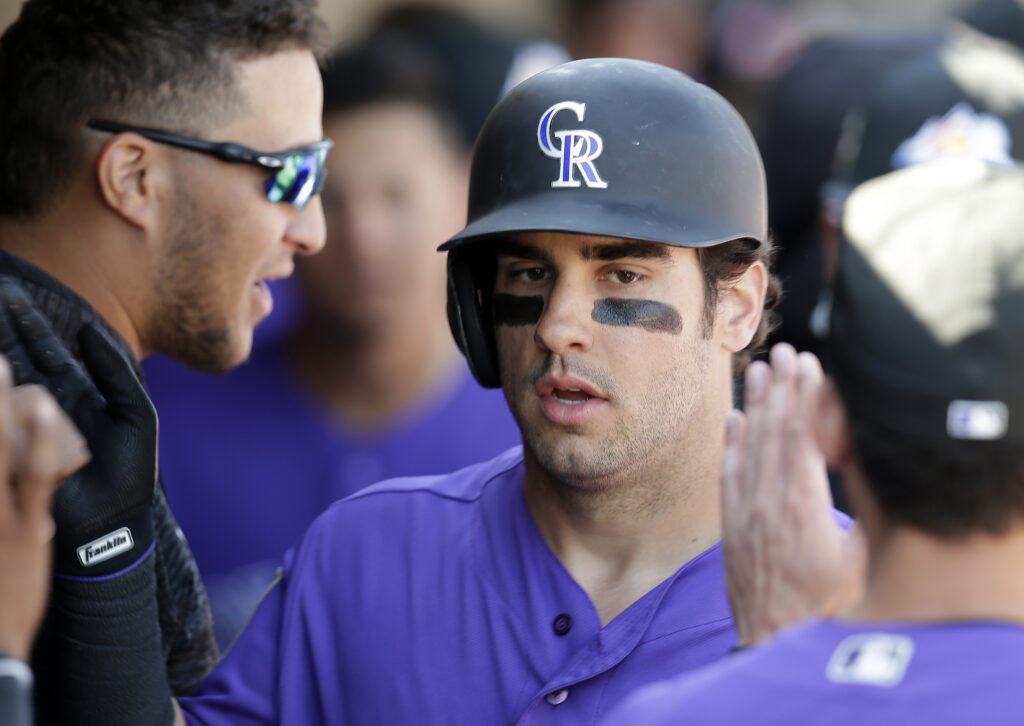 Tauchman impresses in Rockies 5-2 loss to Angels