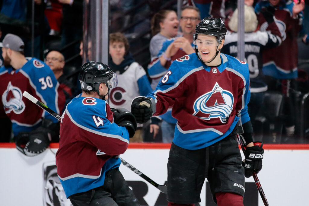 Avs beat Flames 5-2 to get back in playoff picture