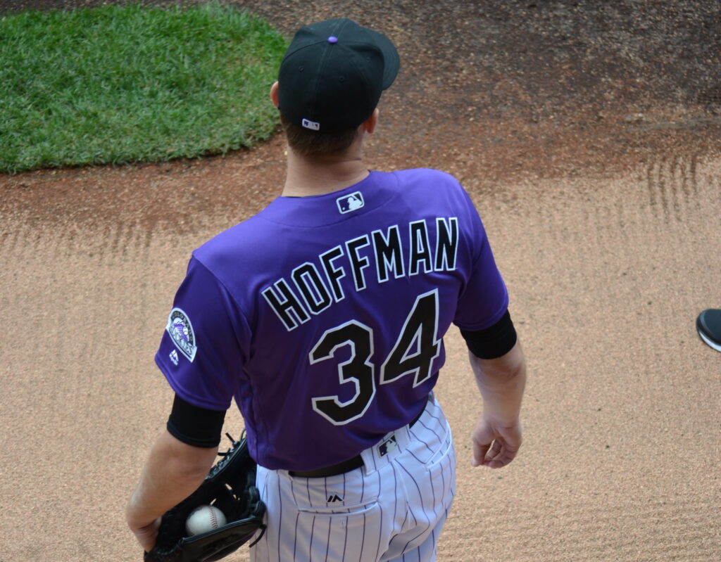 Jeff Hoffman feeling strong as he fights for roster spot
