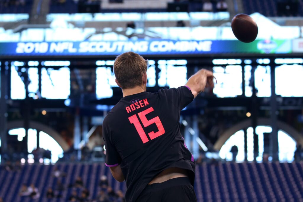Josh Rosen, not Lamar Jackson, had the most impressive answer about potentially switching positions