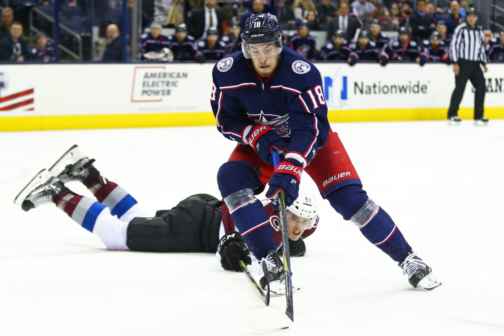 Avs-Blues Jackets Grades: Free point