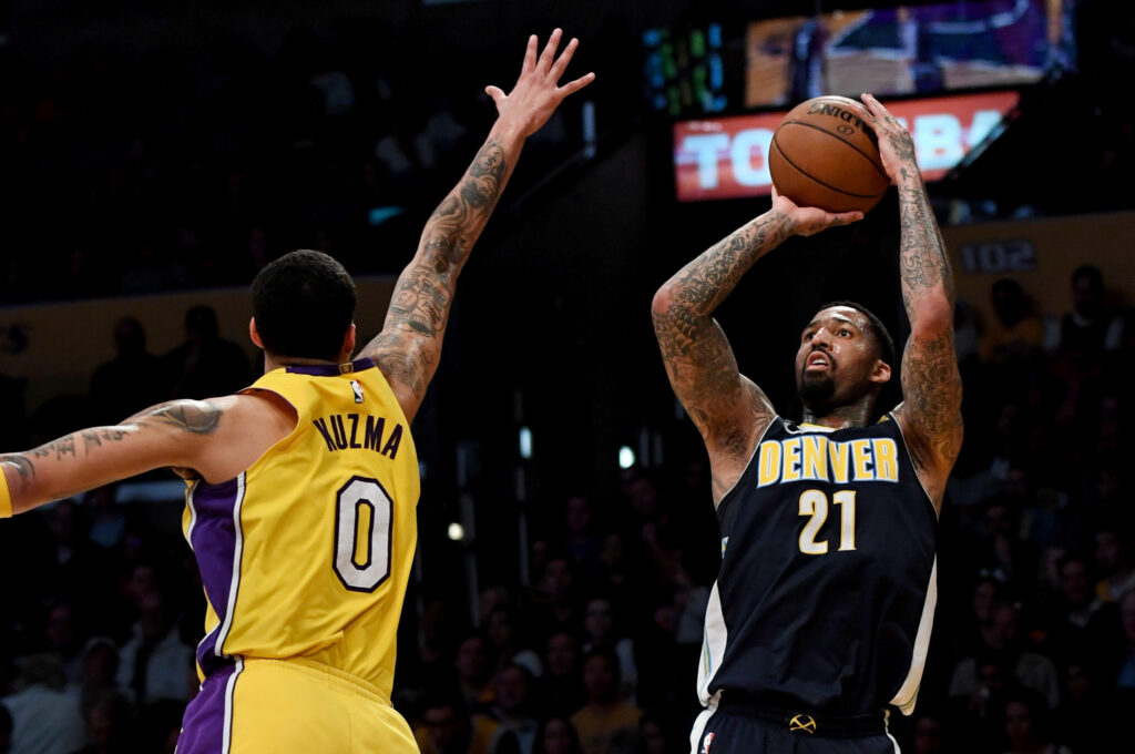 Kuzma, Randle lead Lakers past Nuggets 112-103