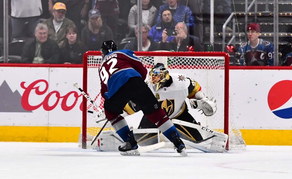 Landeskog shootout winner pushes Avalanche past Vegas