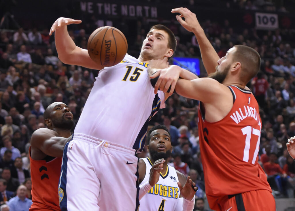 Raptors’ bench unit rolls Nuggets in fourth quarter