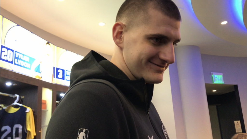 WATCH: Nikola Jokic recaps Devin Harris’ third quarter in typical ‘Joker’ fashion