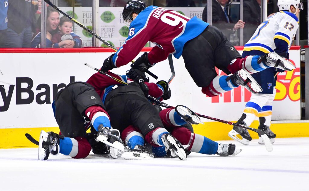 In the biggest game, on the biggest stage, the captain of the Avalanche led the way