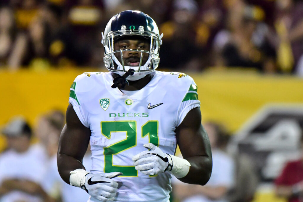 Broncos take Pac-12’s second all-time leading rusher in round three