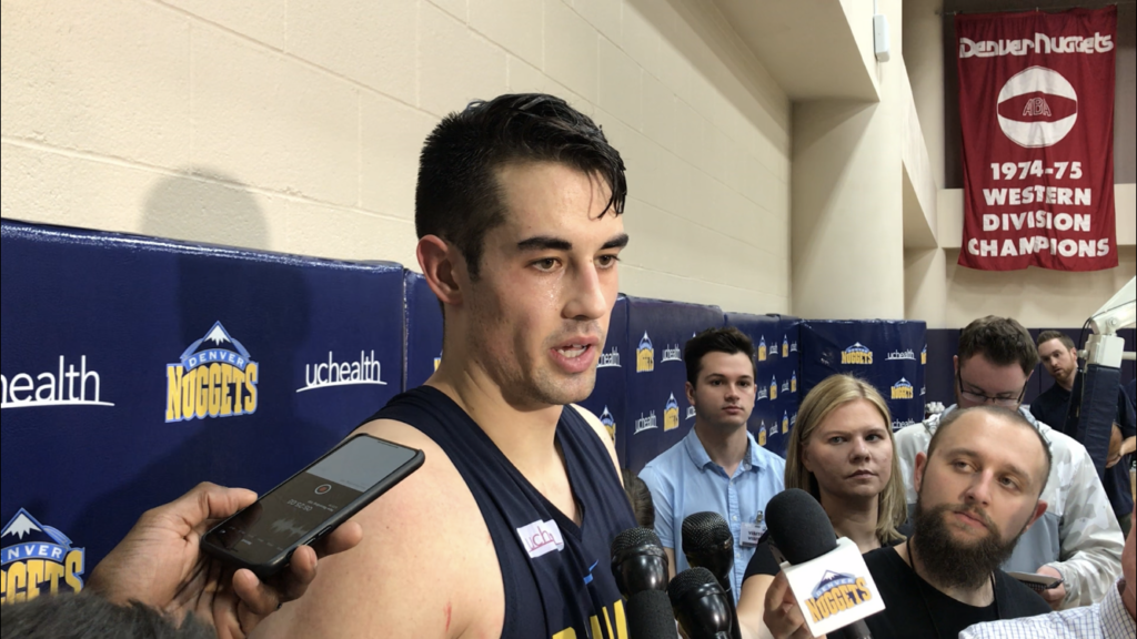 WATCH: University of Denver’s Daniel Amigo says working out for the Nuggets was “surreal”