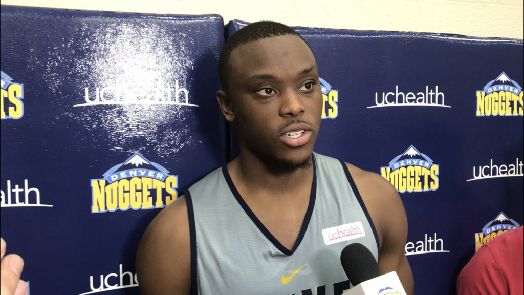 WATCH: Mustapha Heron shares why working out for the Nuggets was unique