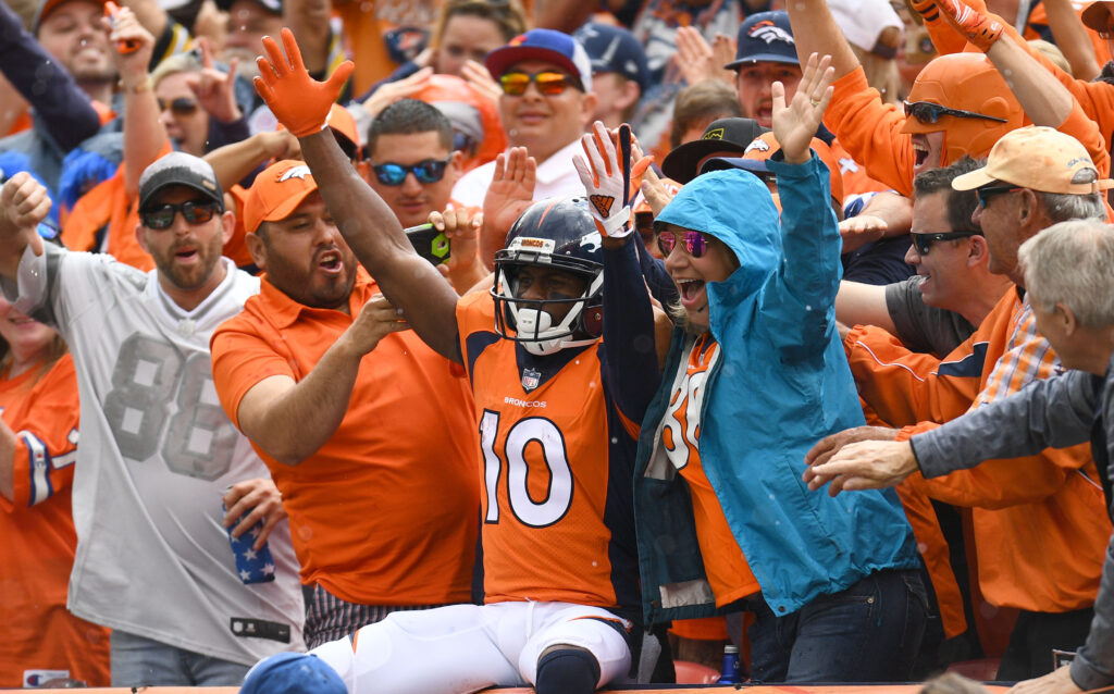 Emmanuel Sanders believes the Broncos found a “diamond in the rough” at receiver