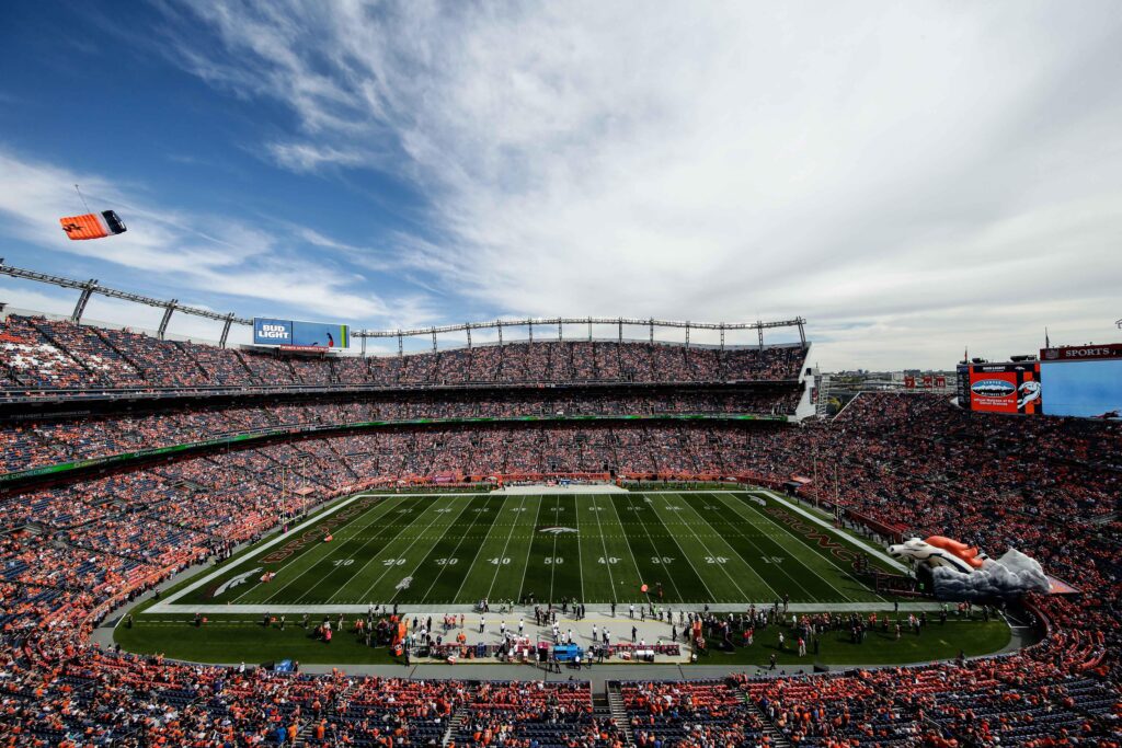 Broncos give new, temporary name to stadium