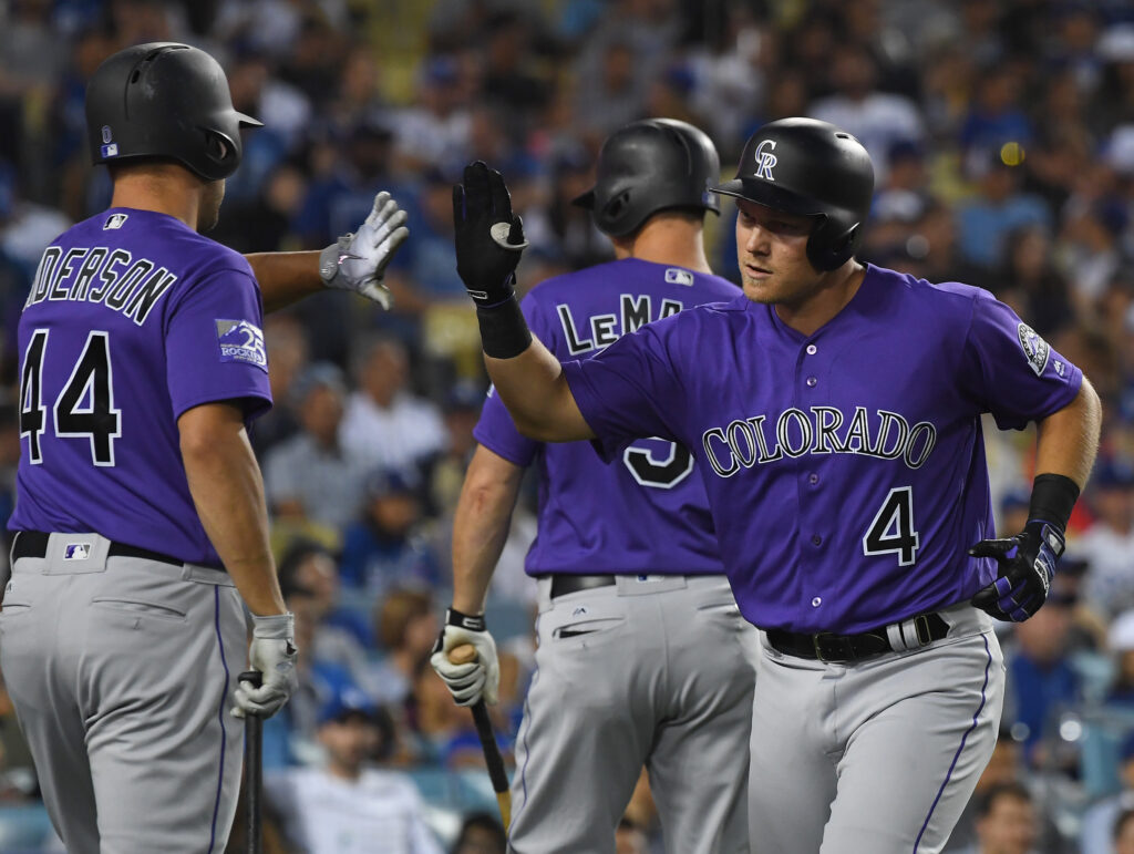 Rox back Anderson’s gem with three homers to defeat Dodgers