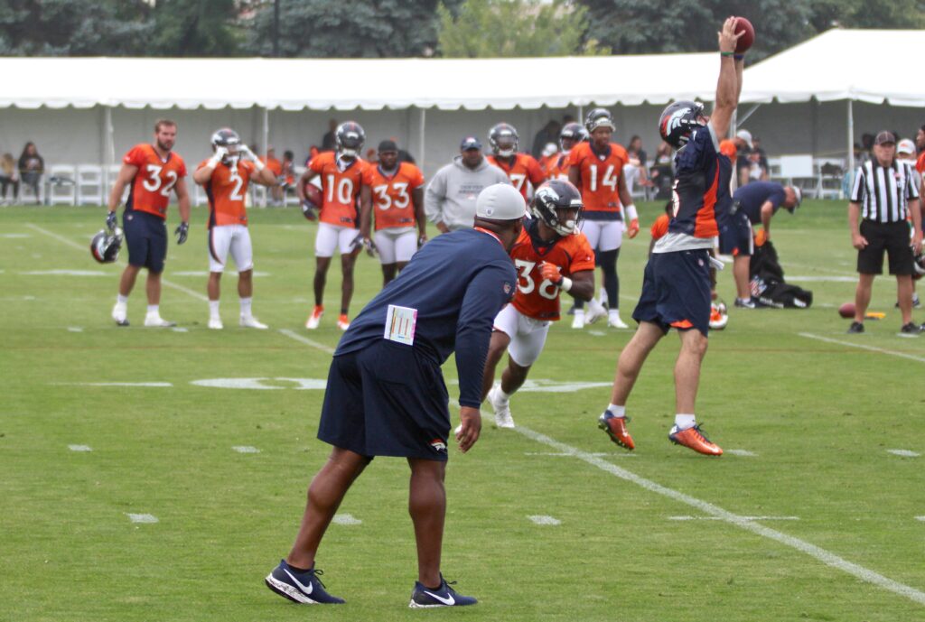 The most important position battle is one the Broncos hope never sees the field