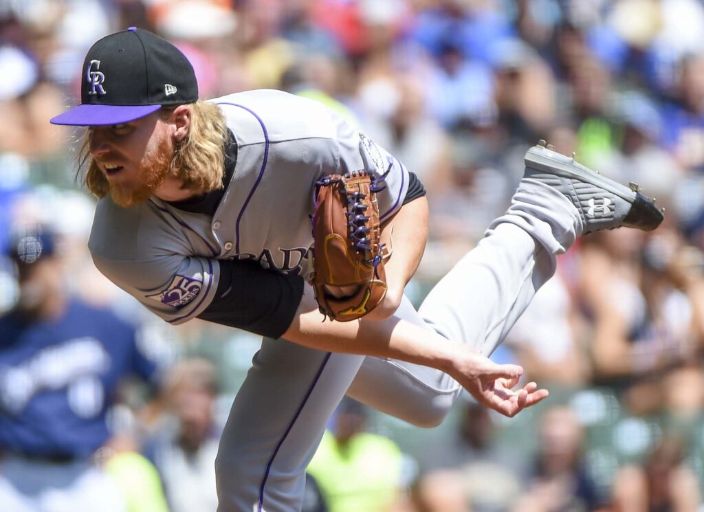 Arenado’s clutch homer salvages Gray’s gem, Rockies avoid sweep in Milwaukee