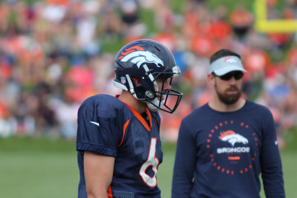 Why the Broncos claim they aren’t concerned about their backup quarterback position