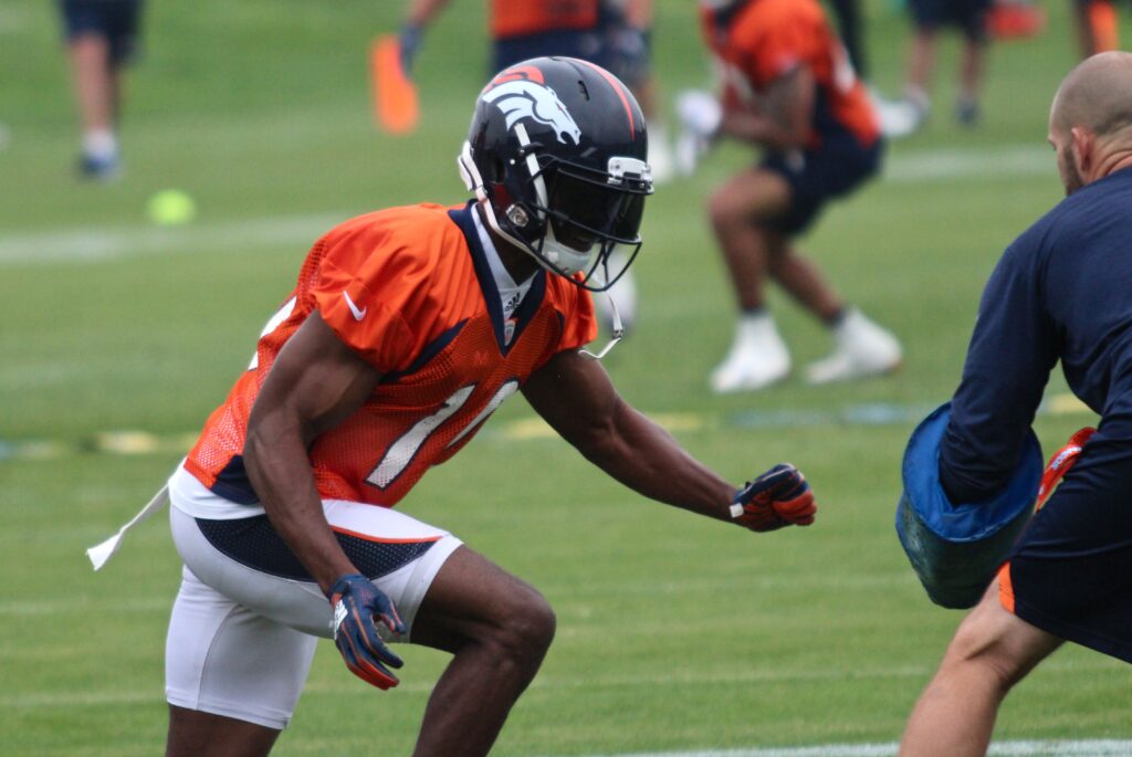 How Emmanuel Sanders and Zach Azzanni went from “we butt heads” to “that’s my guy”