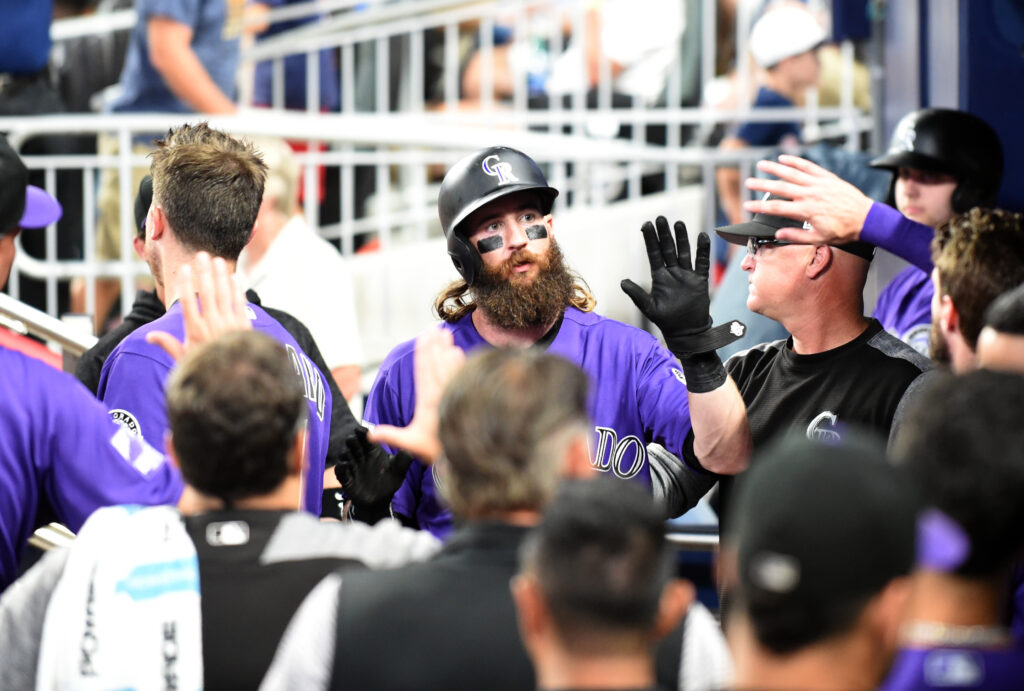 Desmond drives in five, Rockies pummel Braves