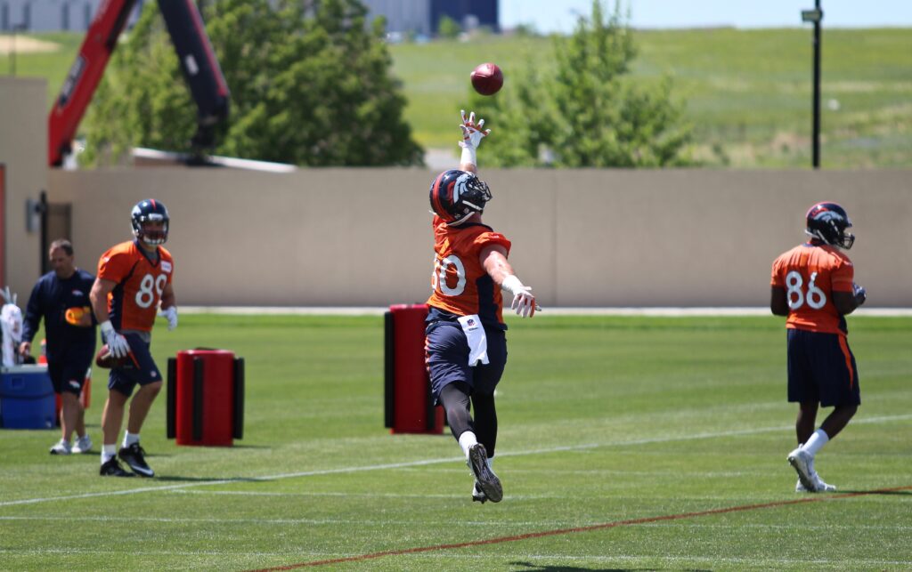 Broncos Practice Takeaways: Jake Butt hitting his stride
