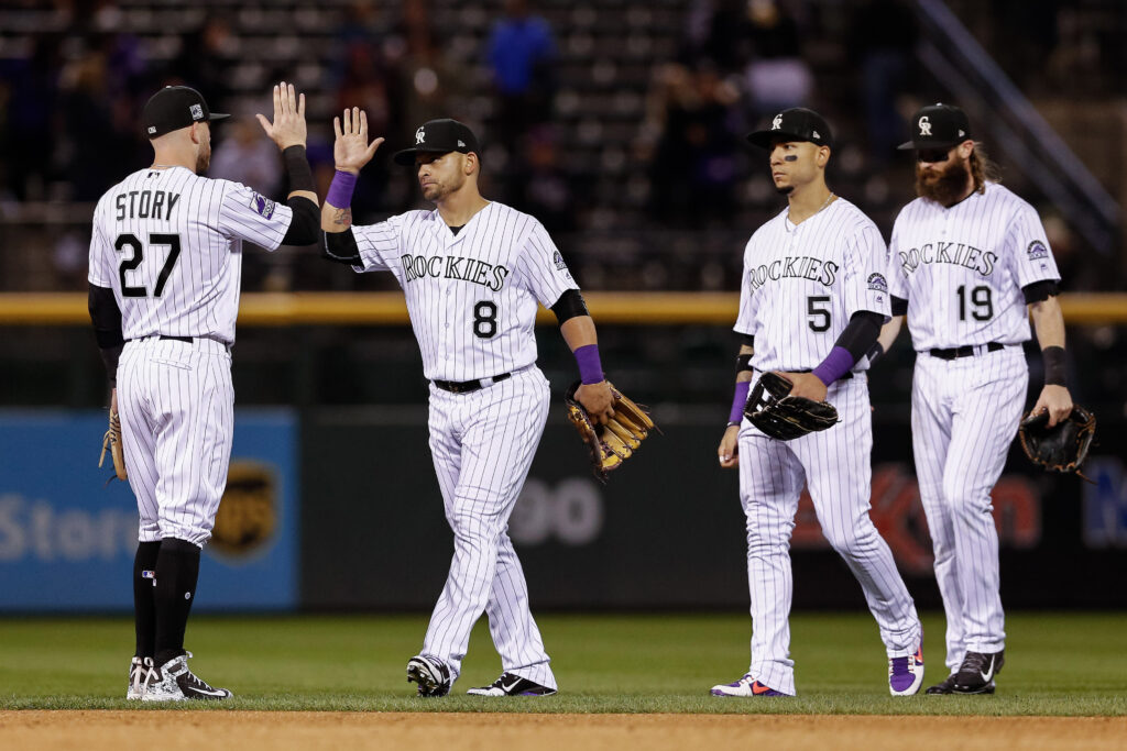 Inside the Rockies Clubhouse: An historic night at Coors Field